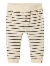 Lil' Atelier broekje streep kalamata | maat 56 - 86