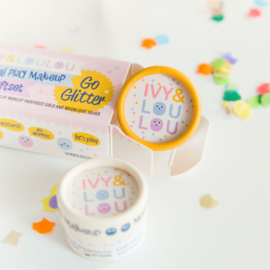Ivy & Loulou Go Glitter kindermake-up glitter zilver en goud | set van 2