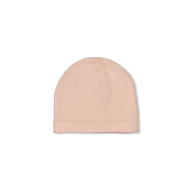 Feetje newbornmutsje gebreid roze