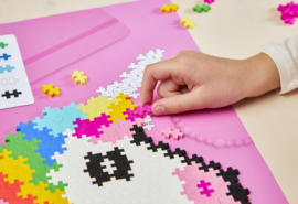 Plus-Plus puzzel op nummer Eenhoorn | 250 stuks