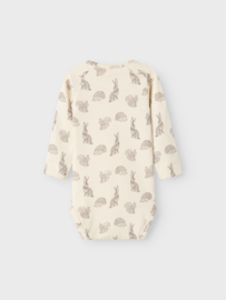 Lil' Atelier romper bosdiertjes | maat 56 - 86