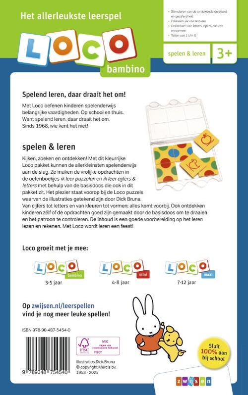 Loco Bambino Nijntje startersset | basisdoos incl. 2 boekjes