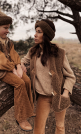 Alwero bodywarmer Alpen volwassenen bark | maat XS-XL