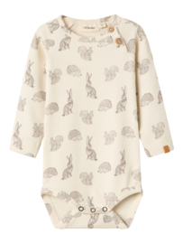 Lil' Atelier romper bosdiertjes | maat 56 - 86