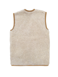 Alwero bodywarmer Alpen volwassenen beige | maat XS-XL