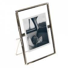 Rex London messing fotolijstje staand in zilver | 15x10 cm