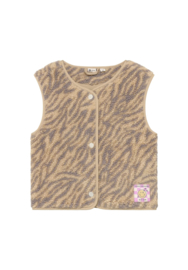 Daily Seven | Gilet Teddy Animal | Ginger Root