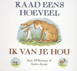 Raad eens hoeveel ik van je hou luxe kartonboekje