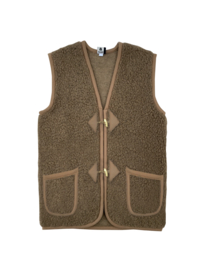 Alwero bodywarmer Alpen volwassenen bark | maat XS-XL