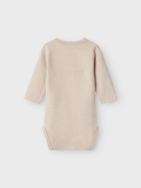 Lil' Atelier romper gray morn | maat 56 - 86