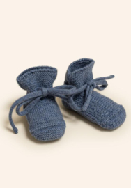 Hvid Booties Denim