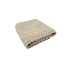 Alwero deken thumbled beige | in wieg of ledikant