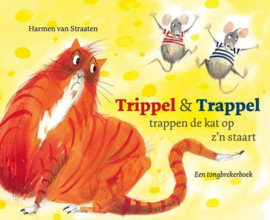 Trippel en Trappel trappen de kat op z'n staart - Harmen van Straaten