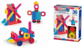 Bristle Blocks | 36 stuks in doos