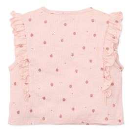 Little Dutch t-shirt mouwloos lotus | maat 74 - 104