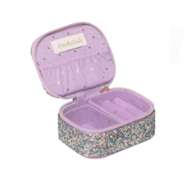 Rockahula mini juwelenkistje lila glitters