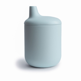 Mushie sippy cup powder blue