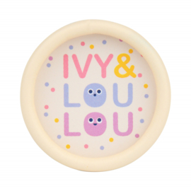 Ivy & Loulou kindermake-up glitter zilver