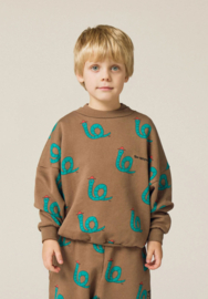 The Campamento | Slangen Bruine Sweatshirt