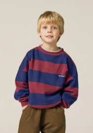 The Campamento | Blauw Gestreept Sweatshirt