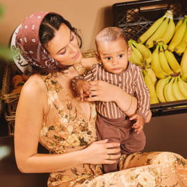 Z8 newborn body streep Alfredo crazy coconut | maat 50 t/m 74