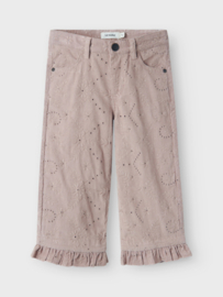 Lil' Atelier broek met wijde pijpen etherea | maat 92 - 128