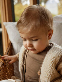 Lil' Atelier sherpa vest | maat 56 - 128