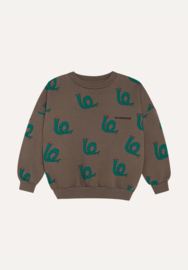 The Campamento | Slangen Bruine Sweatshirt