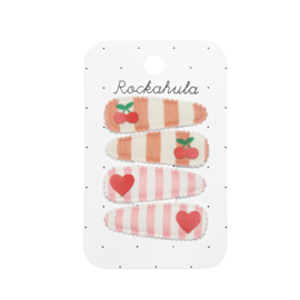 Rockahula klikklakspeldjes cherry stripes | set van 4