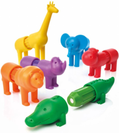 SmartMax My first safari animals - magnetische bouwdieren