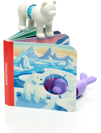 SmartMax storybooks Walrus en ijsbeer - magnetische bouwdieren met boekje