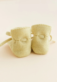 Hvid Booties Light Yellow