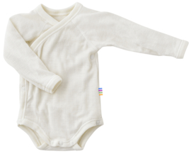 Joha overslagromper merino wol off-white | maat 50 t/m 62
