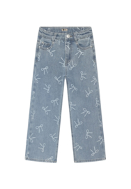 Daily Seven | Denim Wide Fit Bow | Denim