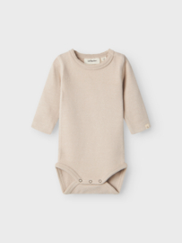 Lil' Atelier romper gray morn | maat 56 - 86