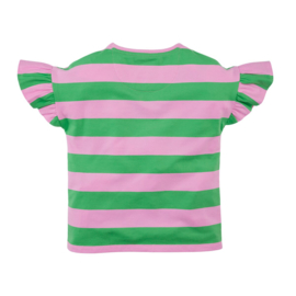 Z8 kids shirt Zohra sorbet pink/groovy green | maat 92 - 152