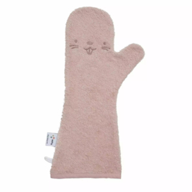 Nifty Baby Shower Glove - Blush | lange washand voor onder de douche
