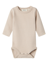 Lil' Atelier romper gray morn | maat 56 - 86