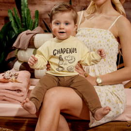 Z8 baby sweater Guus silly citron | maat 50 t/m 74