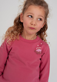 Jubel Sweater Flowers Roze