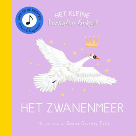 Het Zwanenmeer kartonboekje met geluid - Jessica Courtney Tickle