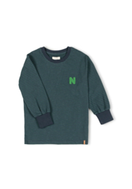 Nixnut | Rim Longsleeve Moss Stripe