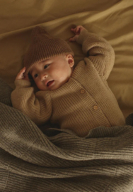 Hvid Cardigan Inga Vestje Sand