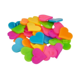 Spaakkralen, hartjes of -sterretjes