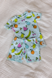 Feetje premium pyjama zomer Femmy Fruit - maat 68 t/m 122
