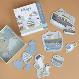 Little Dutch 6-in-1 puzzels bootjes