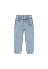 Daily Seven | Mom Fit jeans Heart | Medium Denim