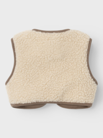 Lil' Atelier sherpa vest | maat 56 - 128