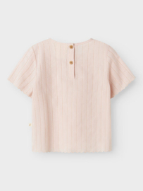 Lil' Atelier shirt peach whip | maat 92 - 128