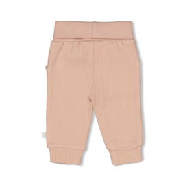 Feetje broekje rib Sweet Poppy | in maat 50 t/m 68